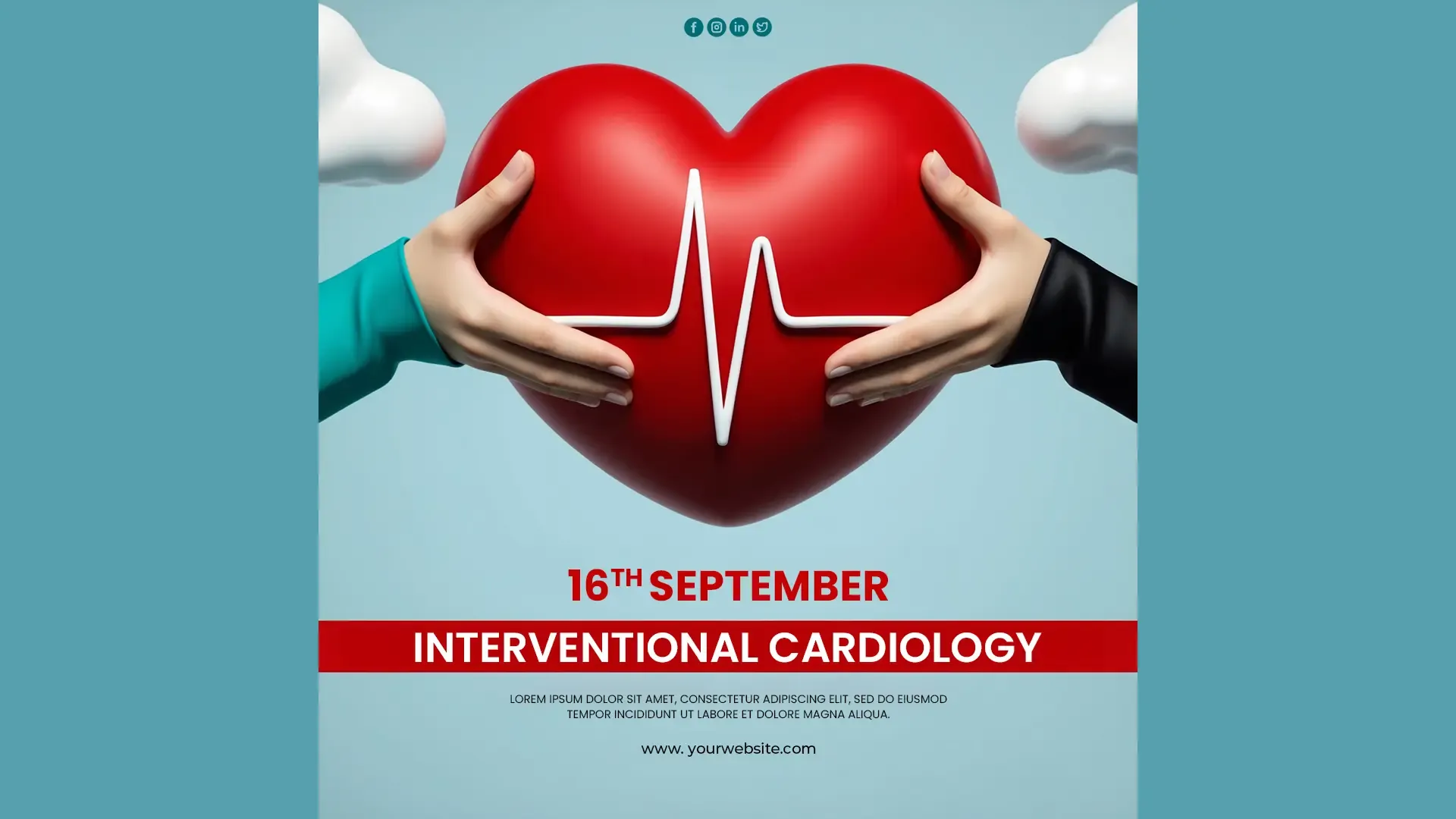 Interventional Cardiology Day Instagram Post image